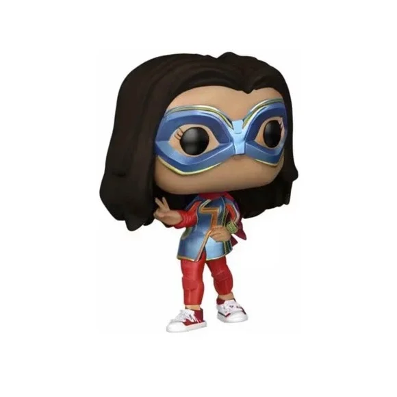NEW Funko Pop! Marvel Ms. Marvel #1084 Bobble-Head Vinyl Figure - Picture 3 of 5